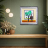 Green Tail by Chris Chapman, limited edition print, in room