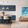 Figueiras Beach, Cies Islands by Ana Ortiz, original painting, in room