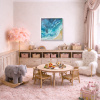Figueiras Beach, Cies Islands by Ana Ortiz, original painting, in room