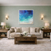 Cala Moll, Mallorca by Ana Ortiz, original painting, in room
