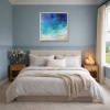 Cala Moll, Mallorca by Ana Ortiz, original painting, in room