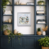 Back For The Day by Alan Smith, original painting, in room