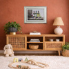 French Trio by Zoltan Preiner, original painting, in room