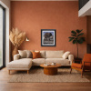 Majestic Elephant by Stephen Park, original painting, in room