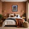Majestic Elephant by Stephen Park, original painting, in room