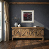Standing Guard by Stephen Park, original painting, in room