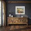 Life In Colour by Mario Malfer, original painting, in room