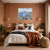 Alpine Ride by Antonio Navarro (Casimiro), original painting, in room