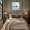 Paragliding by Antonio Navarro (Casimiro), original painting, in room