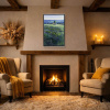 Paisaje Andaluz by Juan Antonio Domínguez, original painting, in room