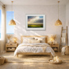 Whispers Of A New Day by Harry Brioche, original painting, in room