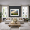 Whispers Of A New Day by Harry Brioche, original painting, in room