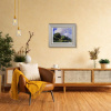 Summers Day By The Pond by Daniel Van der Putten, original painting, in room