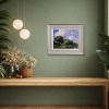 Summers Day By The Pond by Daniel Van der Putten, original painting, in room
