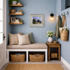Bridleway To Weedon, Northamptonshire by Daniel Van der Putten, original painting, in room