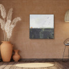 The Space Between by Marco Ariè, original painting, in room