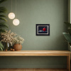 Grapes With Red Pot Still Life by Lion Feijen, original painting, in room