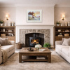 Live The Life You Love (Original) by Michael Abrams, original painting, in room