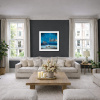 Cuttlefish Pier II by Gary Walton, limited edition print, in room