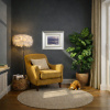 Finding Calm by Alfredo Navarro, original painting, in room