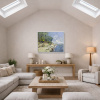 Wild Coast II by Frank Getty, original painting, in room