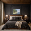Wild Coast II by Frank Getty, original painting, in room