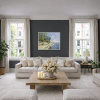 Wild Coast II by Frank Getty, original painting, in room