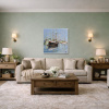 At The Marina by Frank Getty, original painting, in room