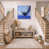 Heeling by Raffaele Fiore, original painting, in room