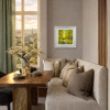 Walks With You by Gerhard Nesvadba, original painting, in room