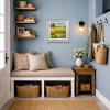 Summer Hayfields, Sussex by Gerhard Nesvadba, original painting, in room