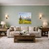 Grindelwald, Switzerland by Gerhard Nesvadba, original painting, in room