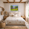 Finding Peace By The River Bank, Sussex by Gerhard Nesvadba, original painting, in room