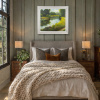 Tranquil Afternoon By The River by Gerhard Nesvadba, original painting, in room