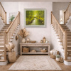 Dreaming To Be, Woodland Walk by Gerhard Nesvadba, original painting, in room