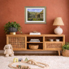 Grazing, Cotswolds II by Edward Hersey, original painting, in room