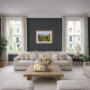 Grazing, Cotswolds II by Edward Hersey, original painting, in room