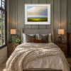 Endless Serenity by Harry Brioche, original painting, in room