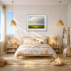 Endless Serenity by Harry Brioche, original painting, in room