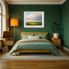 Endless Serenity by Harry Brioche, original painting, in room