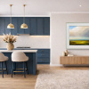 Endless Serenity by Harry Brioche, original painting, in room