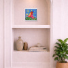 Birds II by Sunita Khedekar, original painting, in room