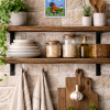 Birds IV by Sunita Khedekar, original painting, in room