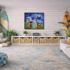 Let The Wind Be My Stylist by Sunita Khedekar, original painting, in room