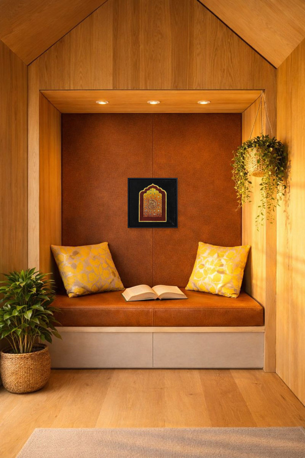 Archway by Sunita Khedekar, original painting, in room