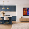 I Am The Creator by Sunita Khedekar, original painting, in room