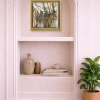 Against The Steely Sky III (Original) by Hiroko Lewis, original painting, in room