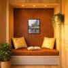 Arc de Triomphe by Henderson Cisz, original painting, in room
