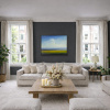 Passing Through Time by Ben Payne, original painting, in room