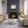 Rising At Dawn by Ben Payne, original painting, in room